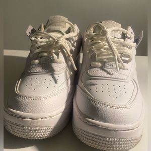 Nike Air Force 1 All White Size 8✨✨✨✨